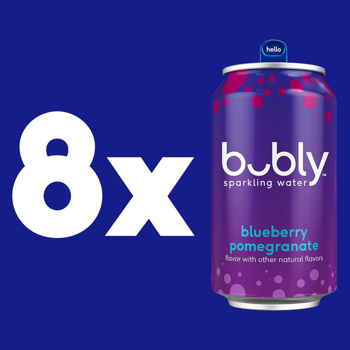 Bubly canned sparkling water for everyday refreshment