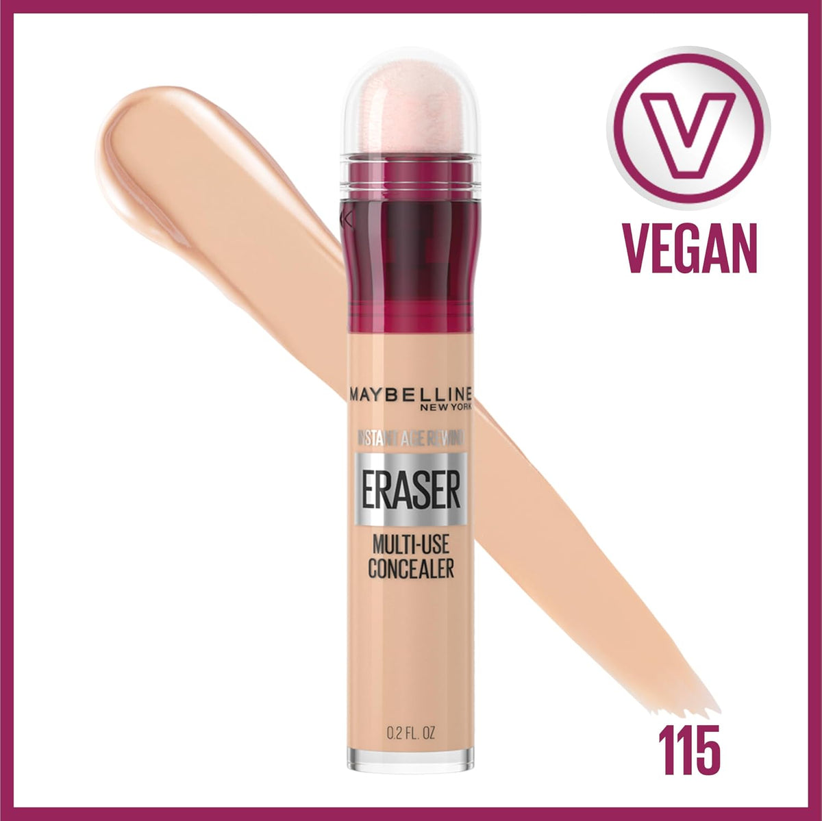 Full coverage Maybelline concealer for face makeup