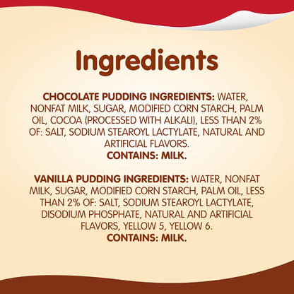 3.25 oz Snack Pack pudding cups for lunches