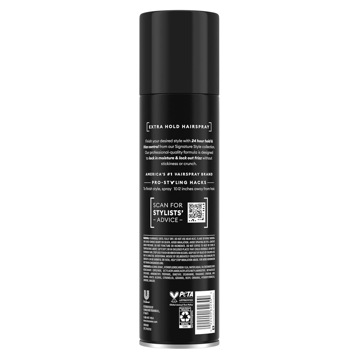 TRESemmé hairspray with 24 hour hold