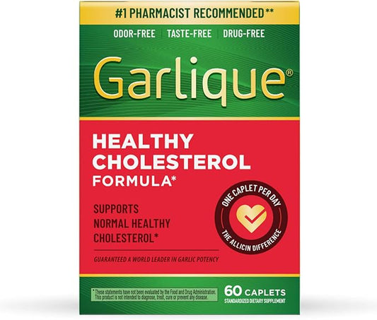 Garlique Garlic Extract Supplement 60 caplets bottle