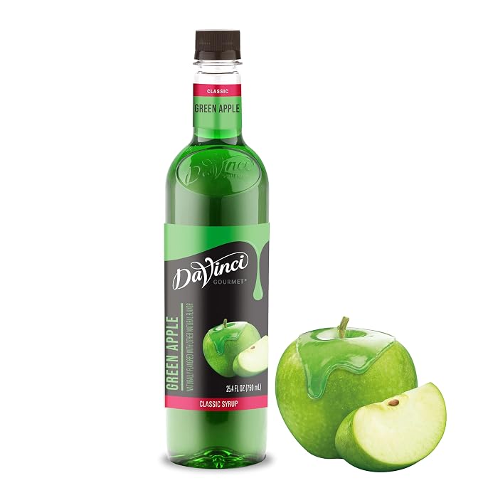DaVinci Gourmet Green Apple Syrup bottle
