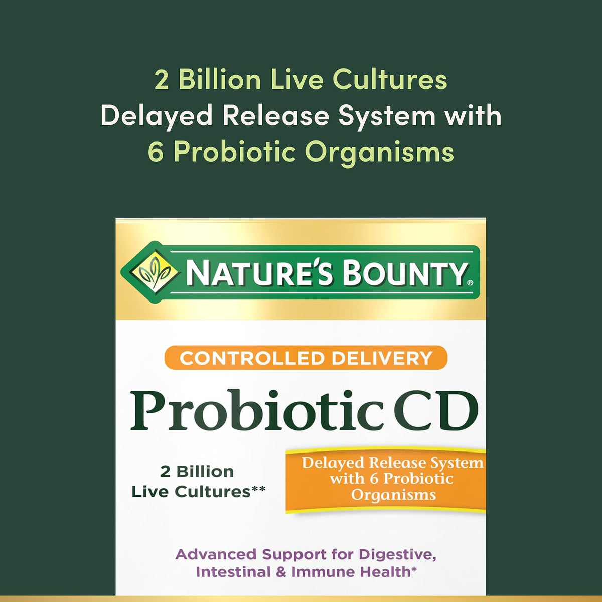 Nature's Bounty Probiotic 10 digestive support supplement