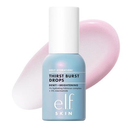 e.l.f. Holy Hydration Thirst Burst Drops face serum bottle