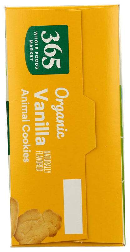 365 organic animal cookie snack packaging
