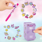 Screen-free craft kit for personalized pens