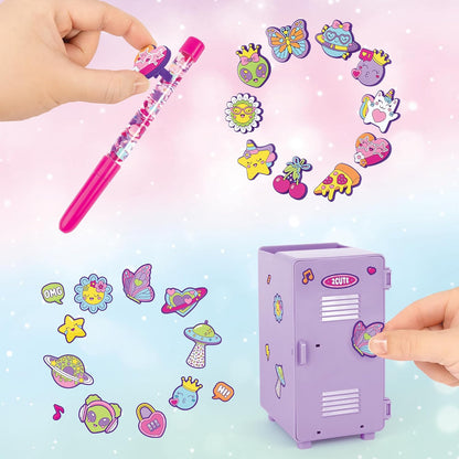 Screen-free craft kit for personalized pens