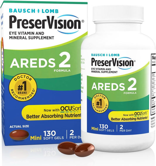 PreserVision lutein zeaxanthin supplement softgels