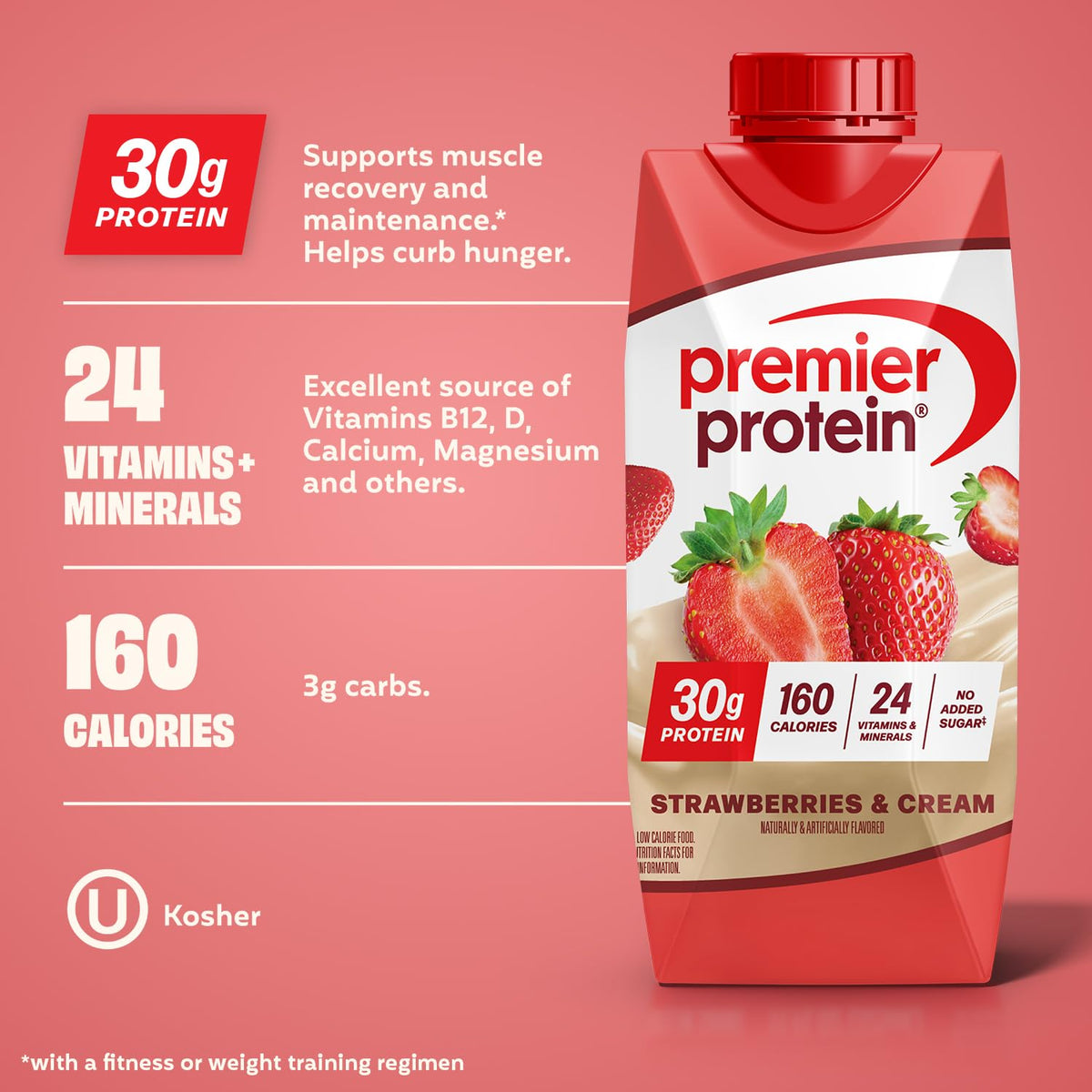 Premier Protein 11 fl oz protein drink bottle pack