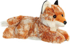 Autumn Fox plush with vibrant orange fur and black-tipped ears