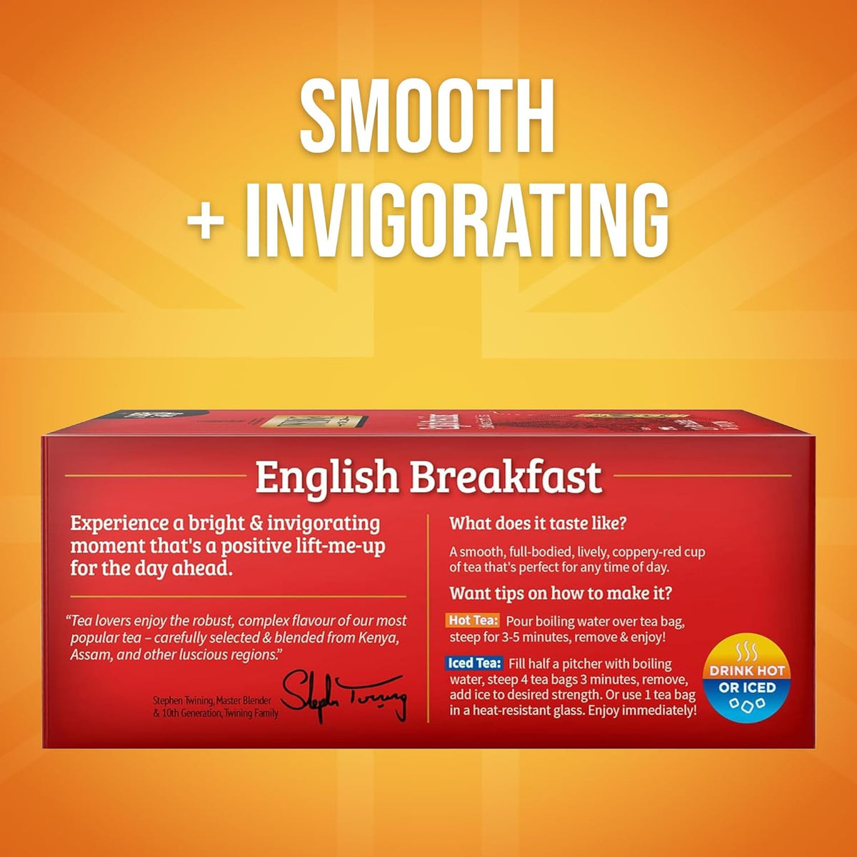 English Breakfast tea bags pack of 100