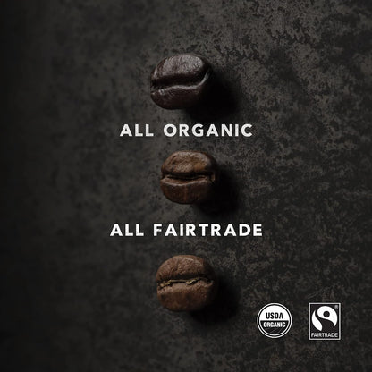 Kicking Horse Coffee decaf blend packaging closeup
