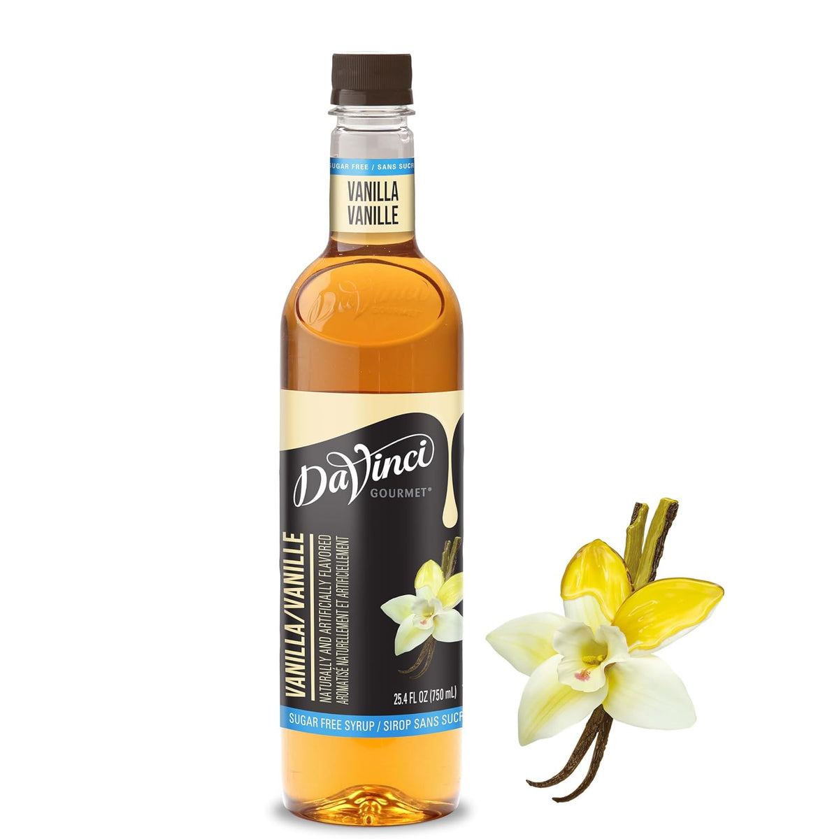 Sugar-free vanilla coffee syrup 25.4 fluid ounces