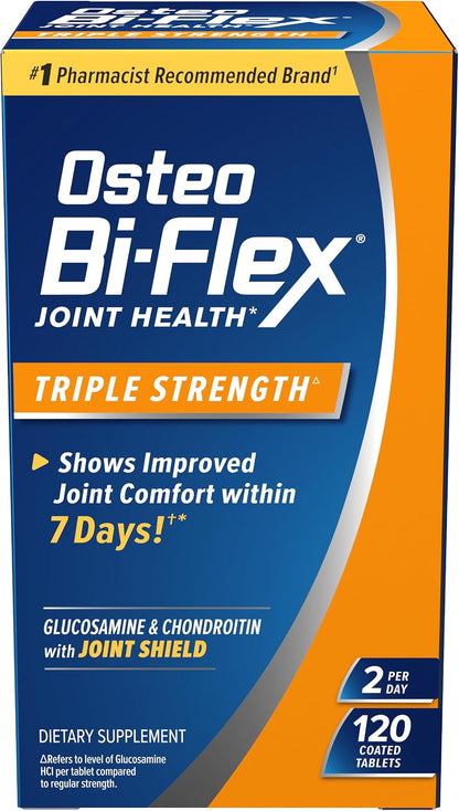 Osteo Bi-Flex joint health supplement 120 count packaging