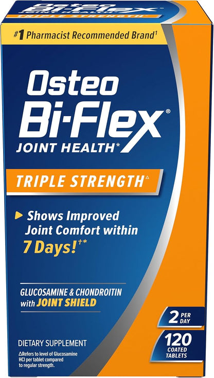 Osteo Bi-Flex Triple Strength glucosamine chondroitin supplement bottle