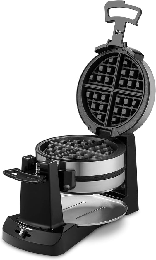 Cuisinart stainless steel double flip Belgian waffle maker