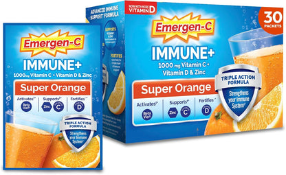 Emergen-C Immune+ Vitamin C powder packets