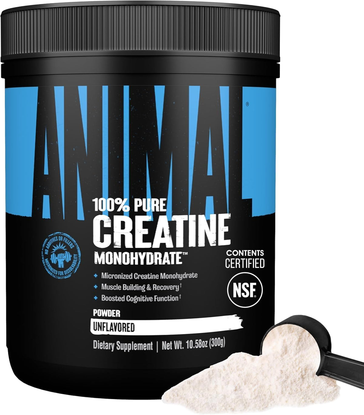 Animal creatine powder for men and women