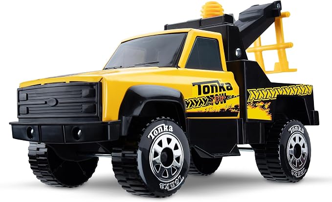 Durable yellow Tonka 4x4 truck for imaginative play