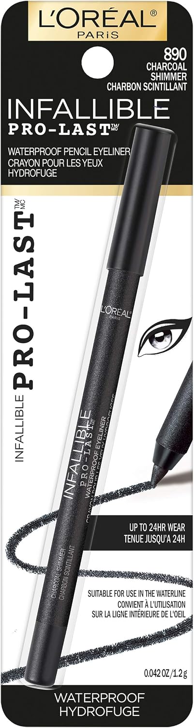 Infallible Pro-Last smudge-resistant eyeliner in Black Shimmer