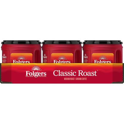 Folgers Classic Roast ground coffee pantry pack