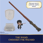 Harry Potter wand set with 2-inch mini figure