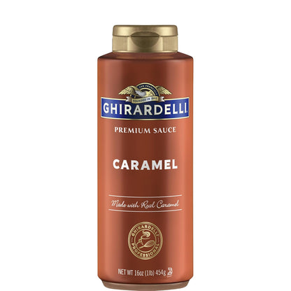Ghirardelli caramel dessert sauce bottle