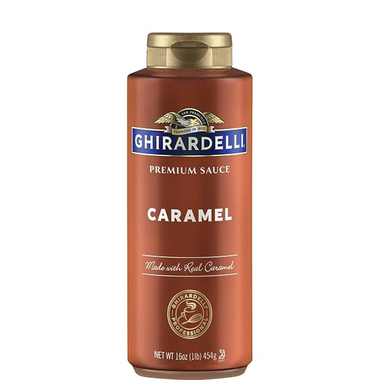 Ghirardelli Caramel Sauce 16 oz squeeze bottle