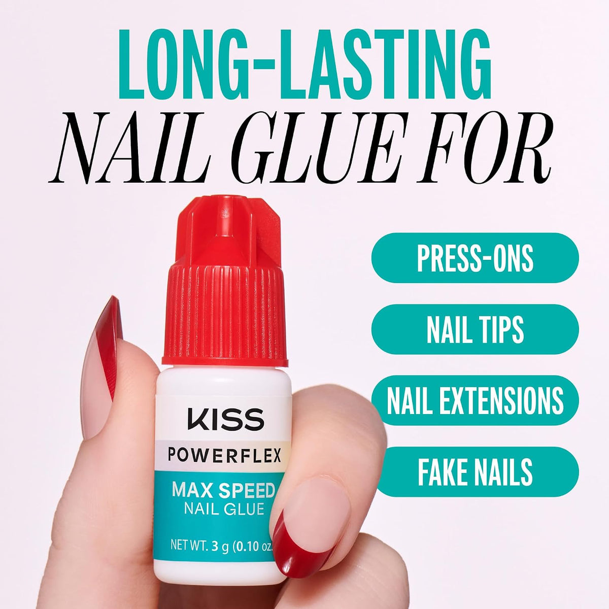 KISS PowerFlex adhesive for tips and wraps