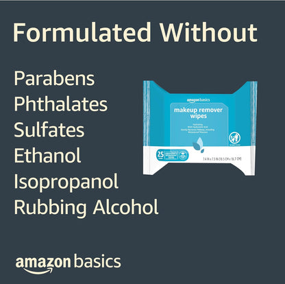Travel-friendly makeup cleansing wipes