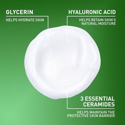 Fragrance-free CeraVe cleanser with ceramides