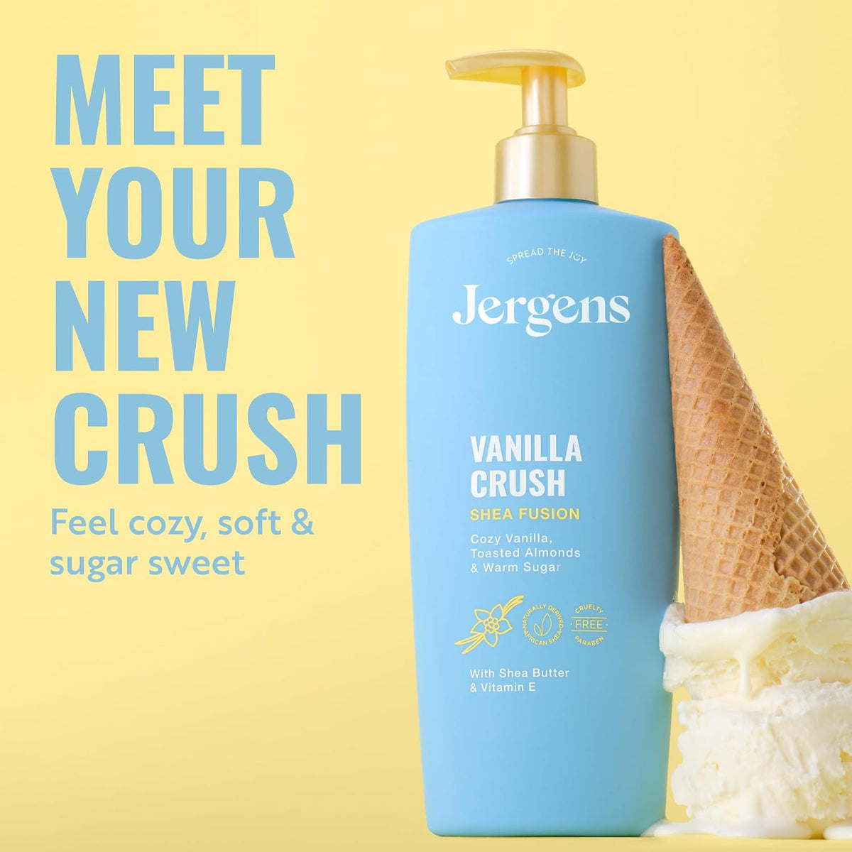 Jergens Vanilla Crush 24 hour hydration lotion