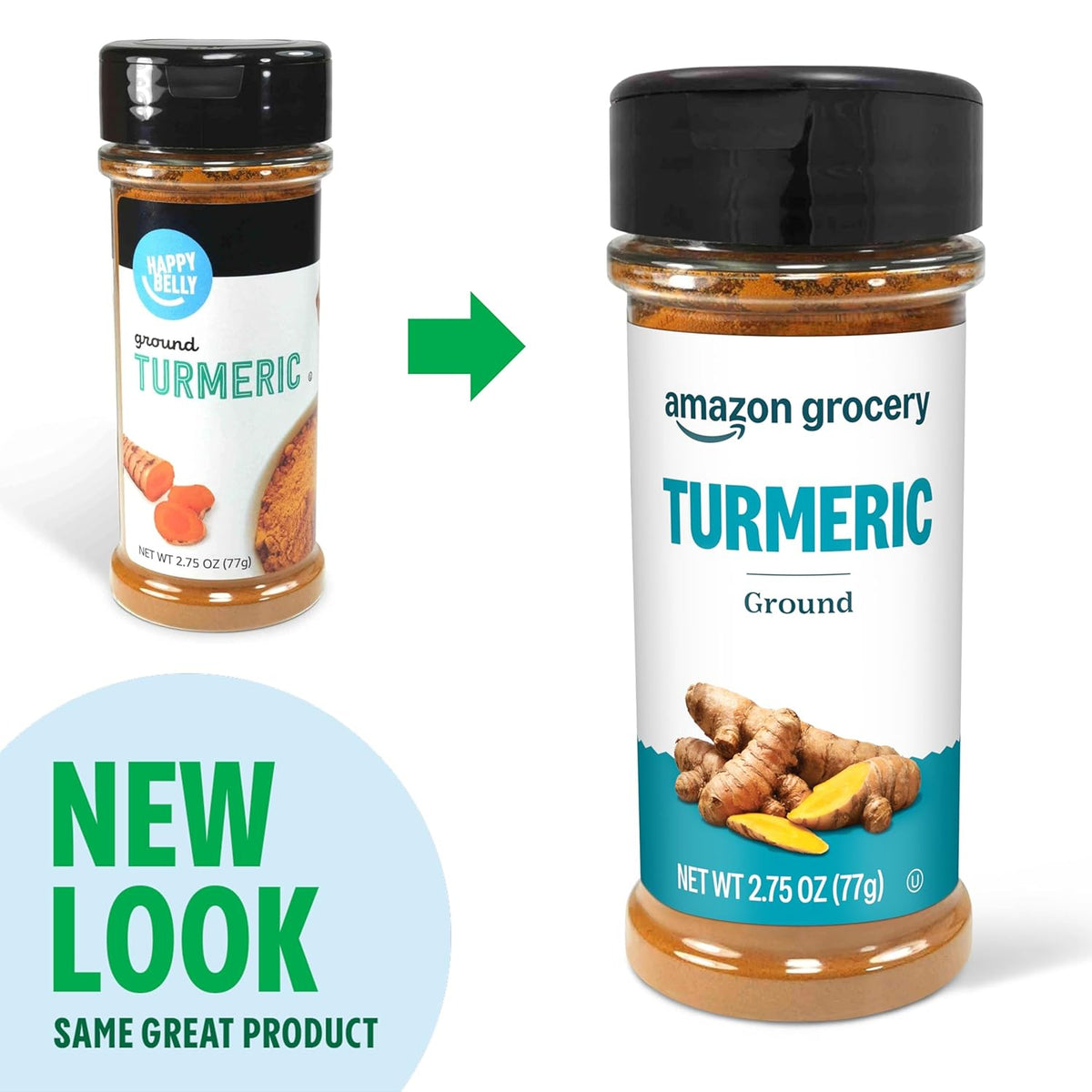 Turmeric spice bottle for soups rice and sauces