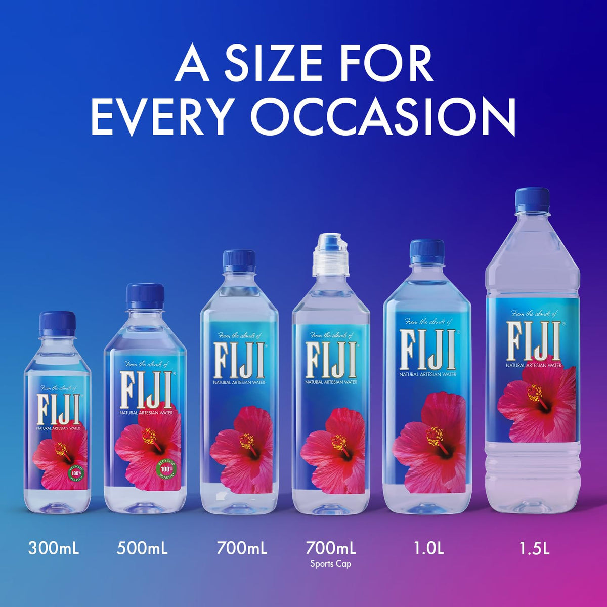 FIJI bottled water pack for everyday hydration