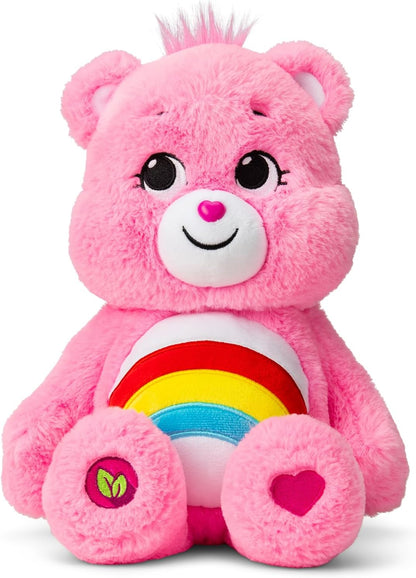Pink Cheer Bear stuffed animal for ages 4 and up