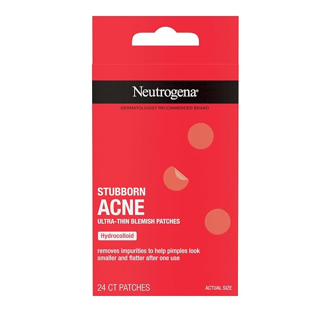 Neutrogena Stubborn Acne Patches 24 count package