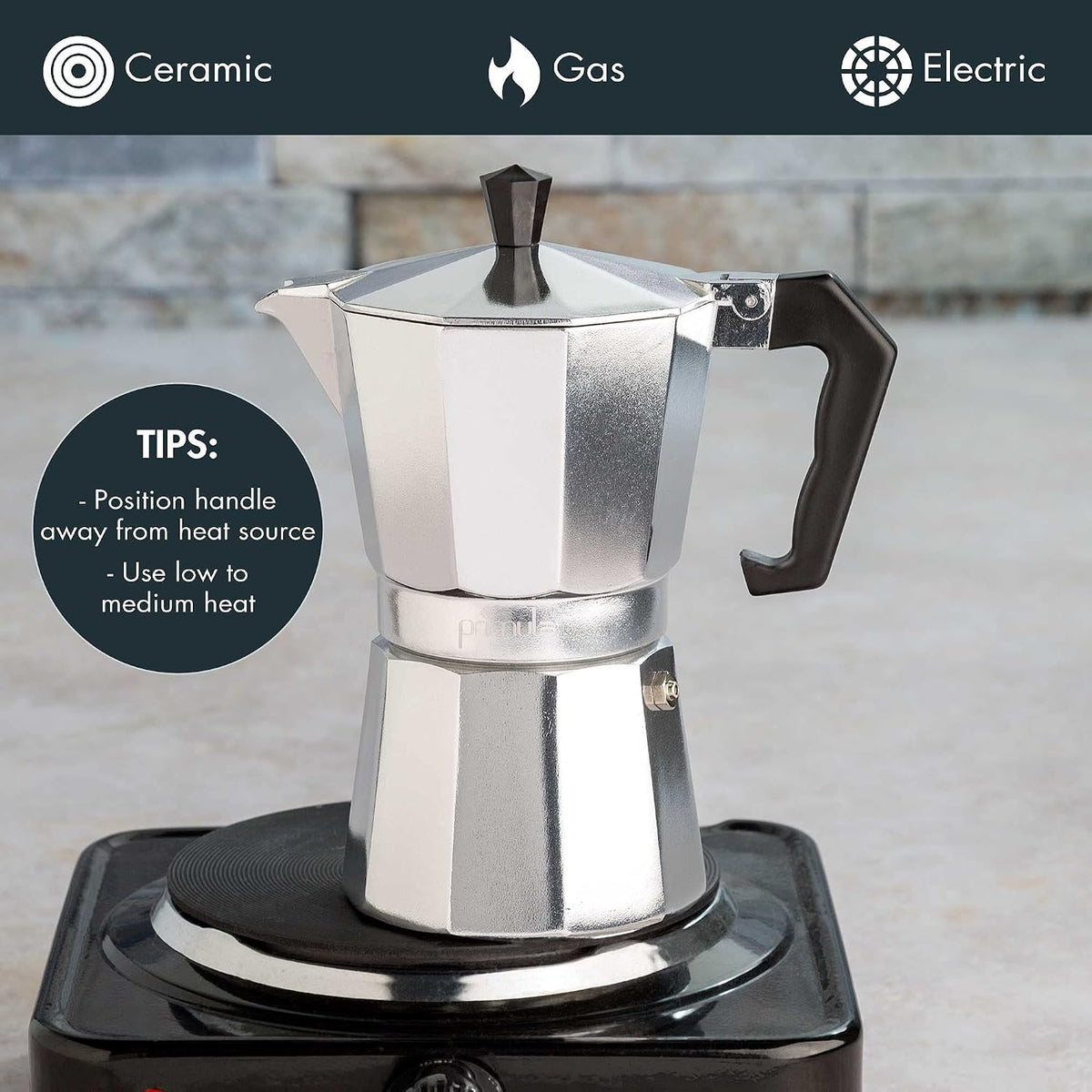 Coffee gift set for cappuccinos and lattes