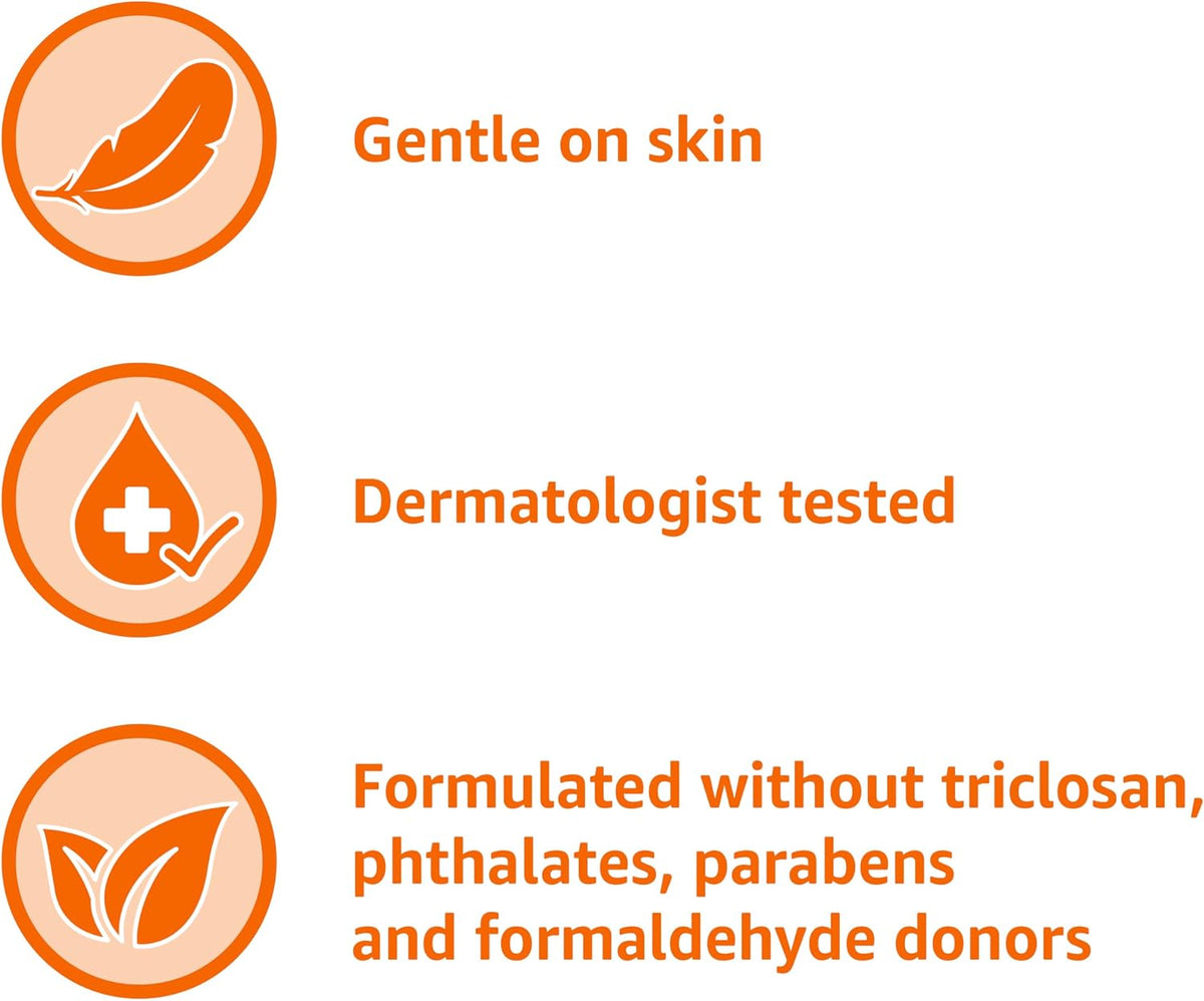 Dermatologist-tested clear hand soap refill
