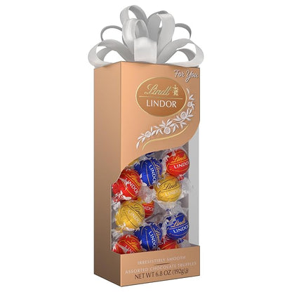 Lindt LINDOR assorted chocolate truffles gift box