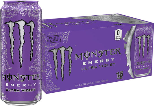 Monster Ultra Violet 16 ounce energy drink