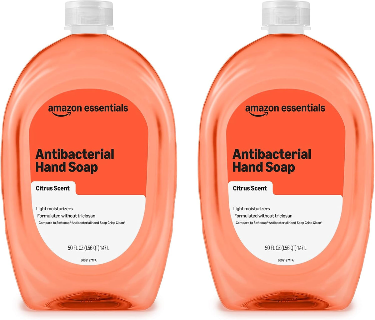 Amazon Essentials light moisturizing hand soap, 50 fl oz refill