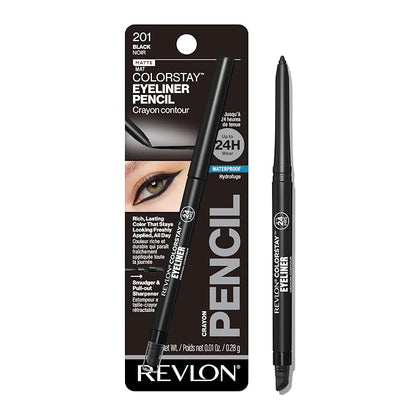REVLON ColorStay waterproof eyeliner pencil in black
