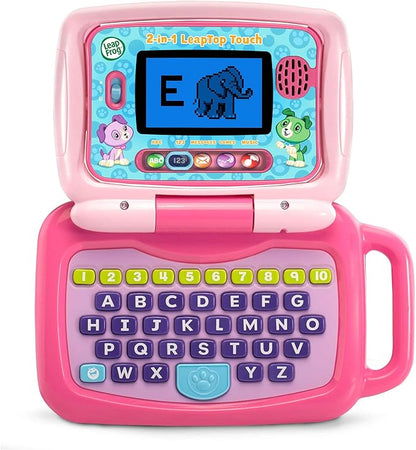 LeapFrog 2-in-1 LeapTop Touch pink learning toy