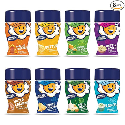 Kernel Season's popcorn seasoning variety pack mini jars