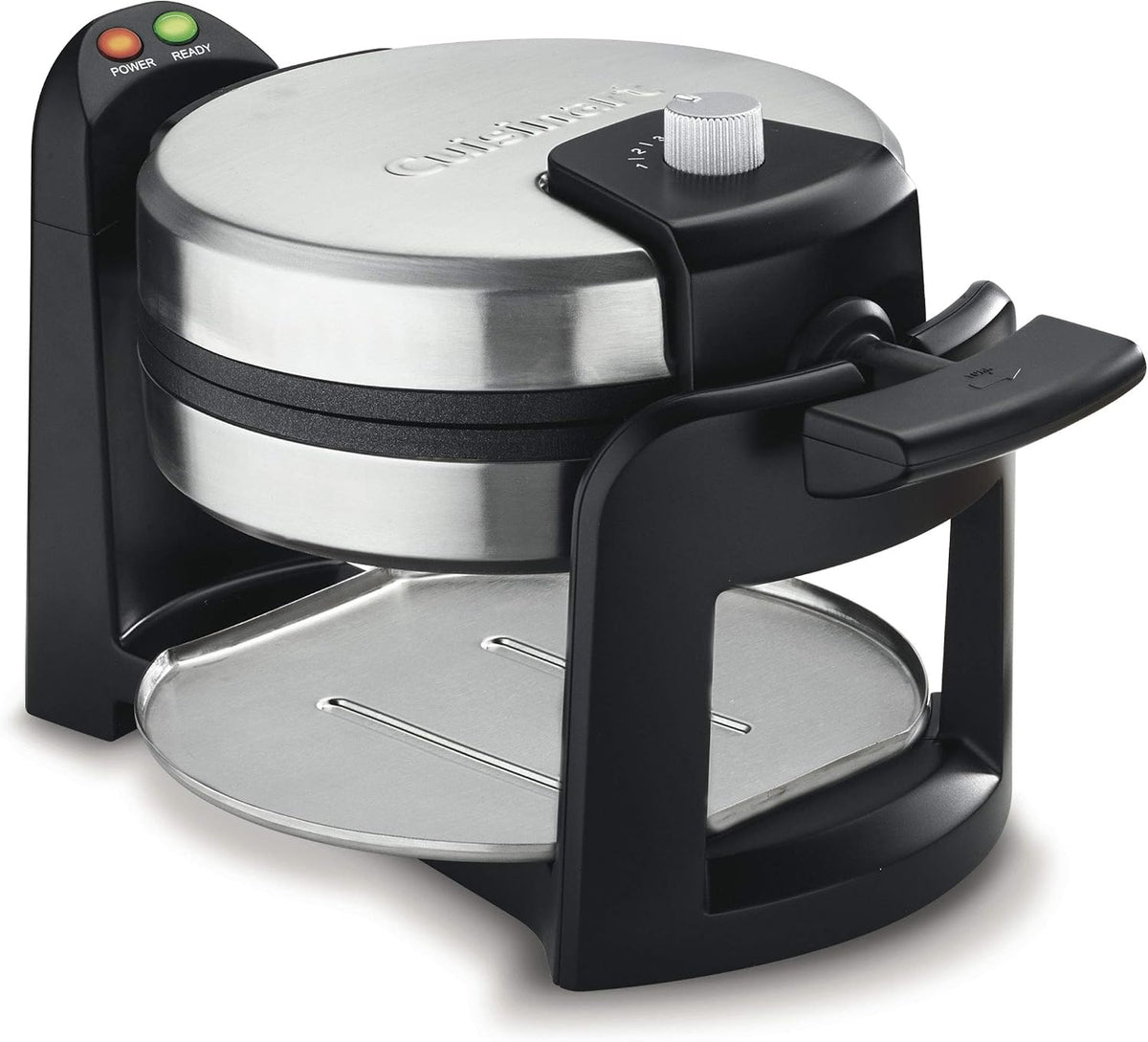 Cuisinart nonstick Belgian waffle maker with rotary design