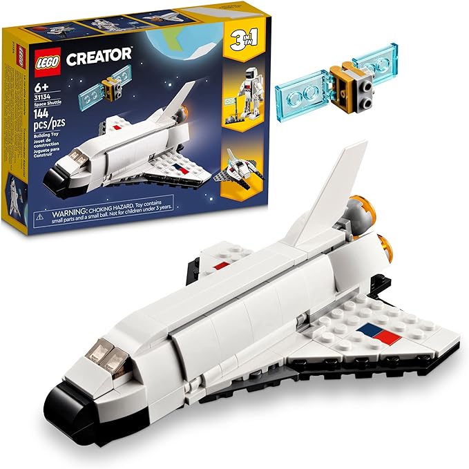 LEGO Creator 3 in 1 Space Shuttle toy set