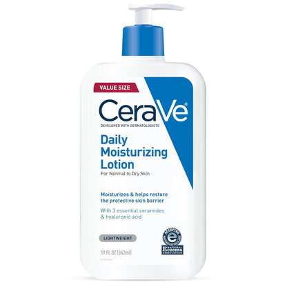 CeraVe face and body moisturizing lotion