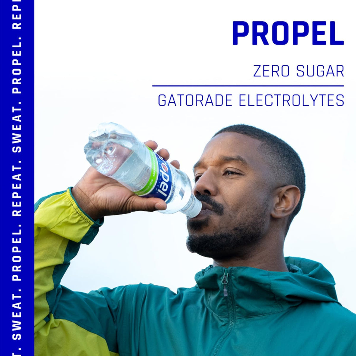 Propel no sugar peach sports drink bottles