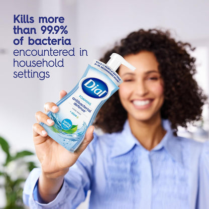 Dial antibacterial hand wash refill for kitchen and bathroom sinks