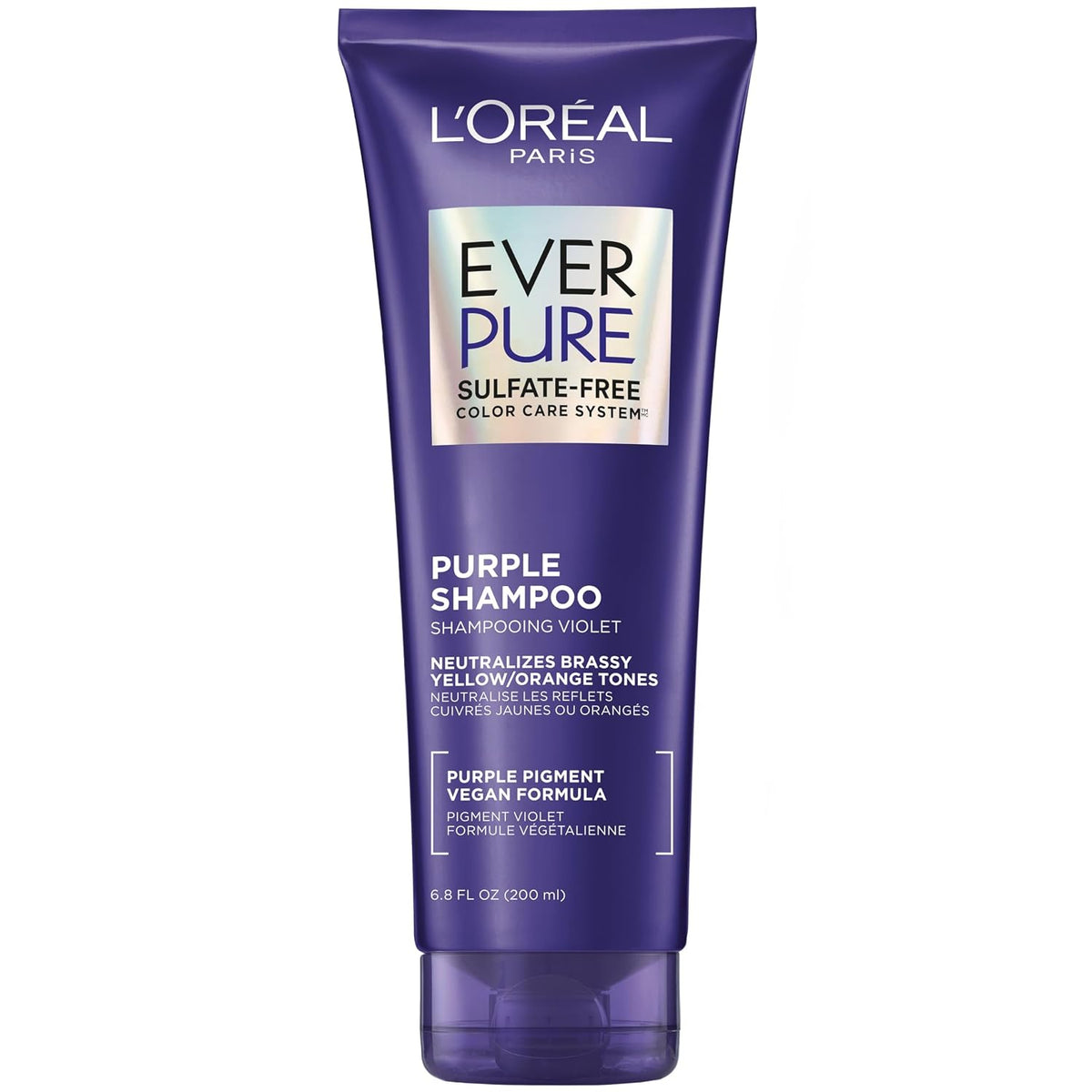 Sulfate free purple shampoo for blonde hair